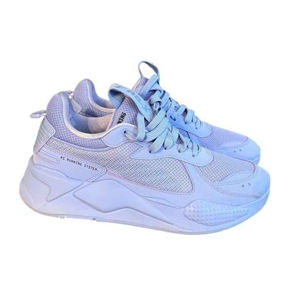 PUMA RS-X Monochrome Elektro Purple Running Shoes Women’s Size 10 - Picture 1 of 8